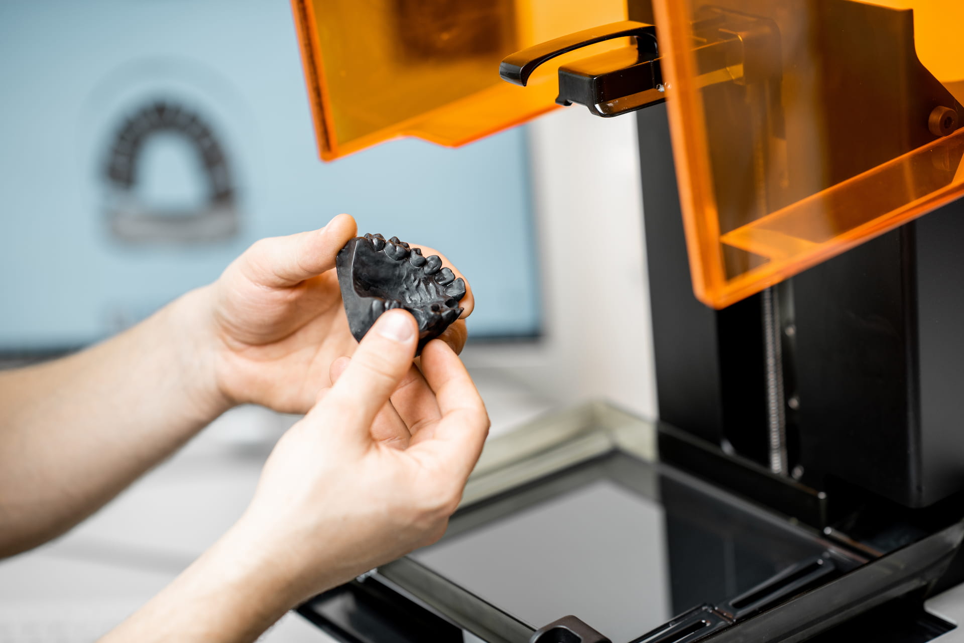 Modern dental technology at Grand Parkway Dental Studios in Sugar Land, Texas