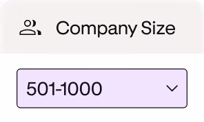 Company size product card