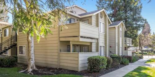 Apartment building exterior