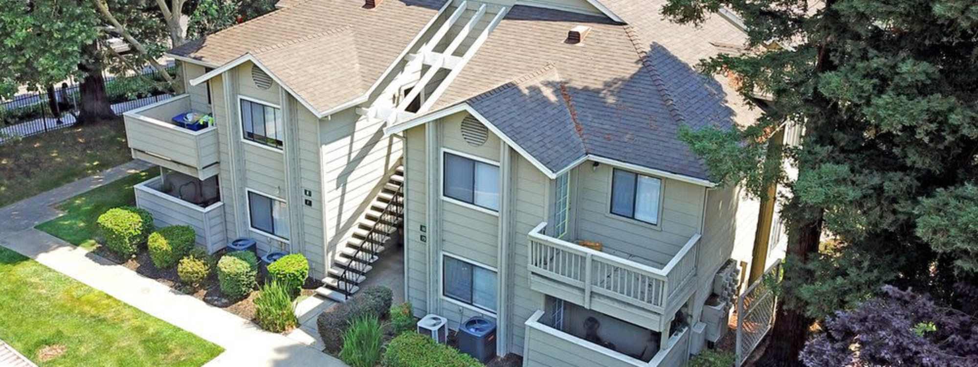 Apartment building exterior