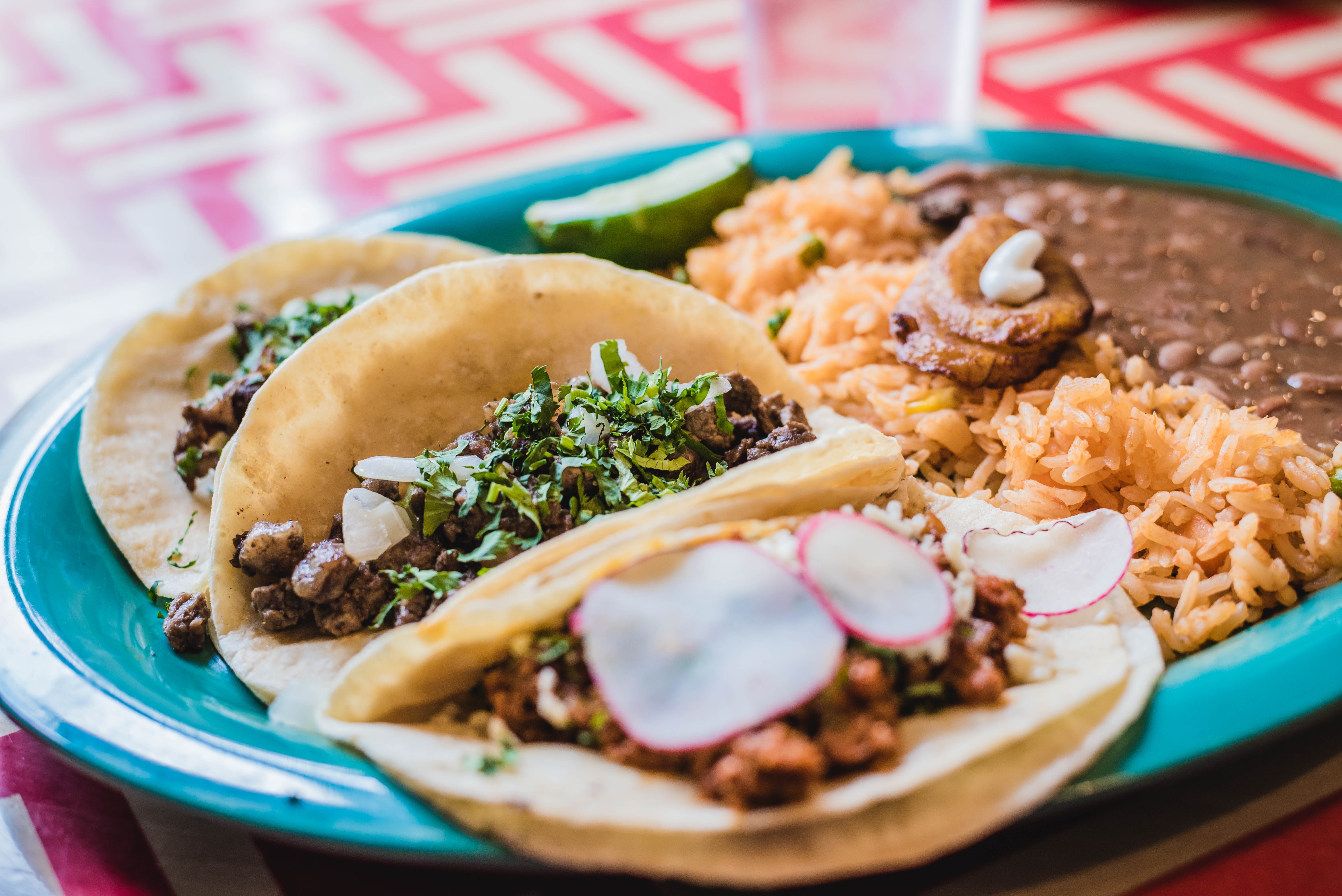 Tacos stock image