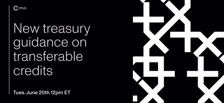 Webinar recap: New Treasury guidance on transferability