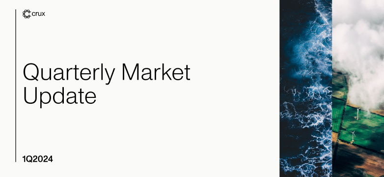 Highlights from Crux Quarterly Market Update: 1Q 2024