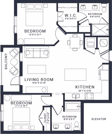 Harbor floor plan