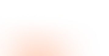 Orange gradient shape fading to white in a smooth curved pattern.