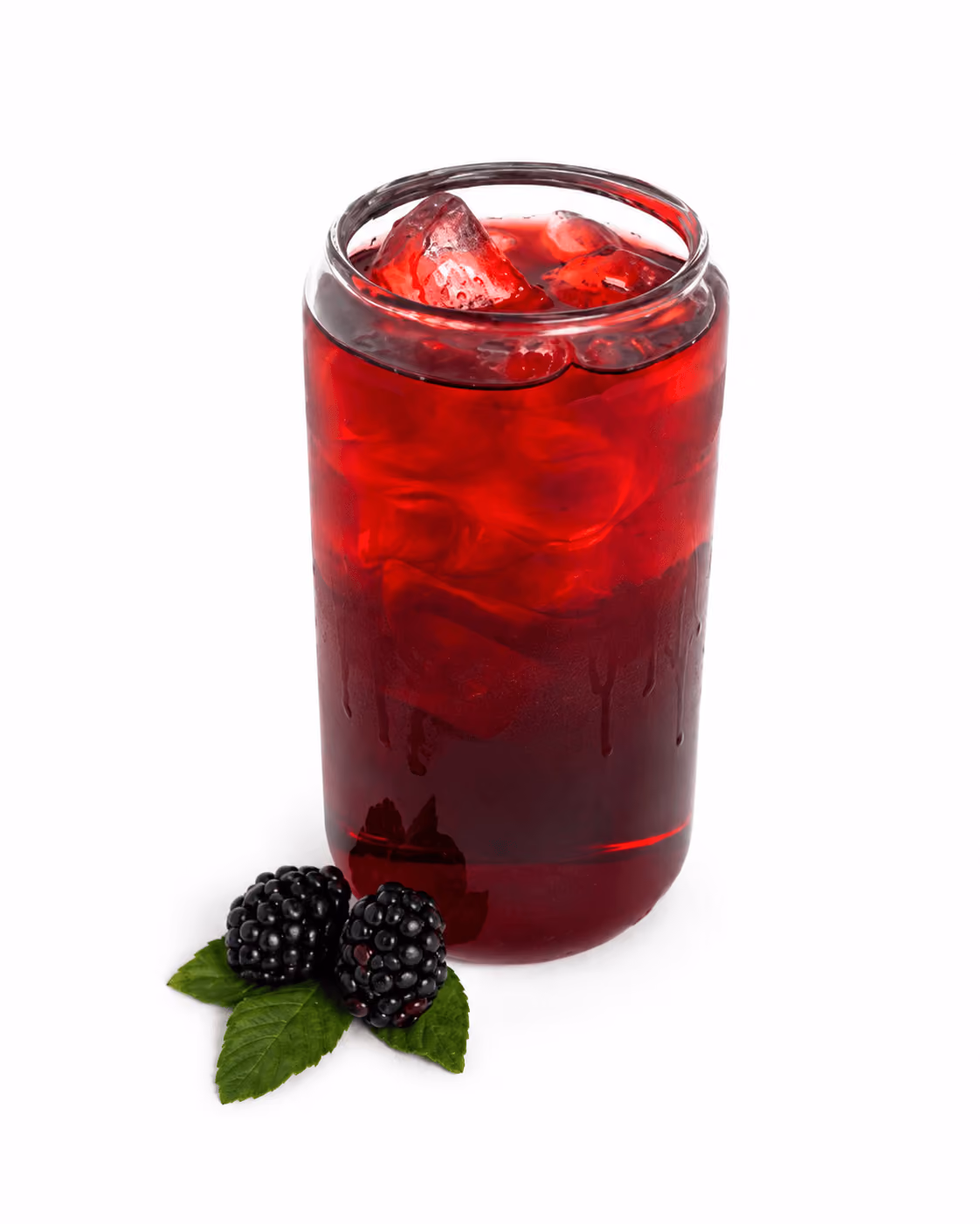 Hibiscus cooler iced tea