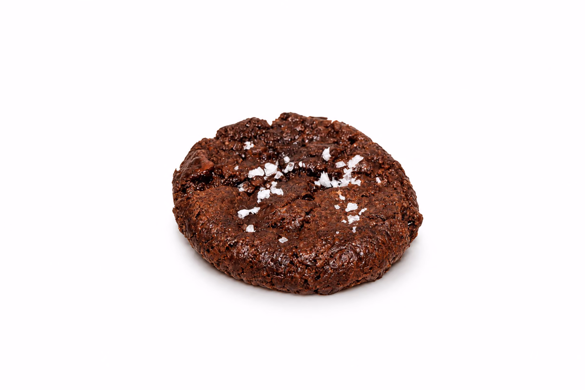 Brookie, a chocolate brownie and cookie with sea salt