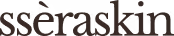Stylized text logo spelling 'seraskin'.