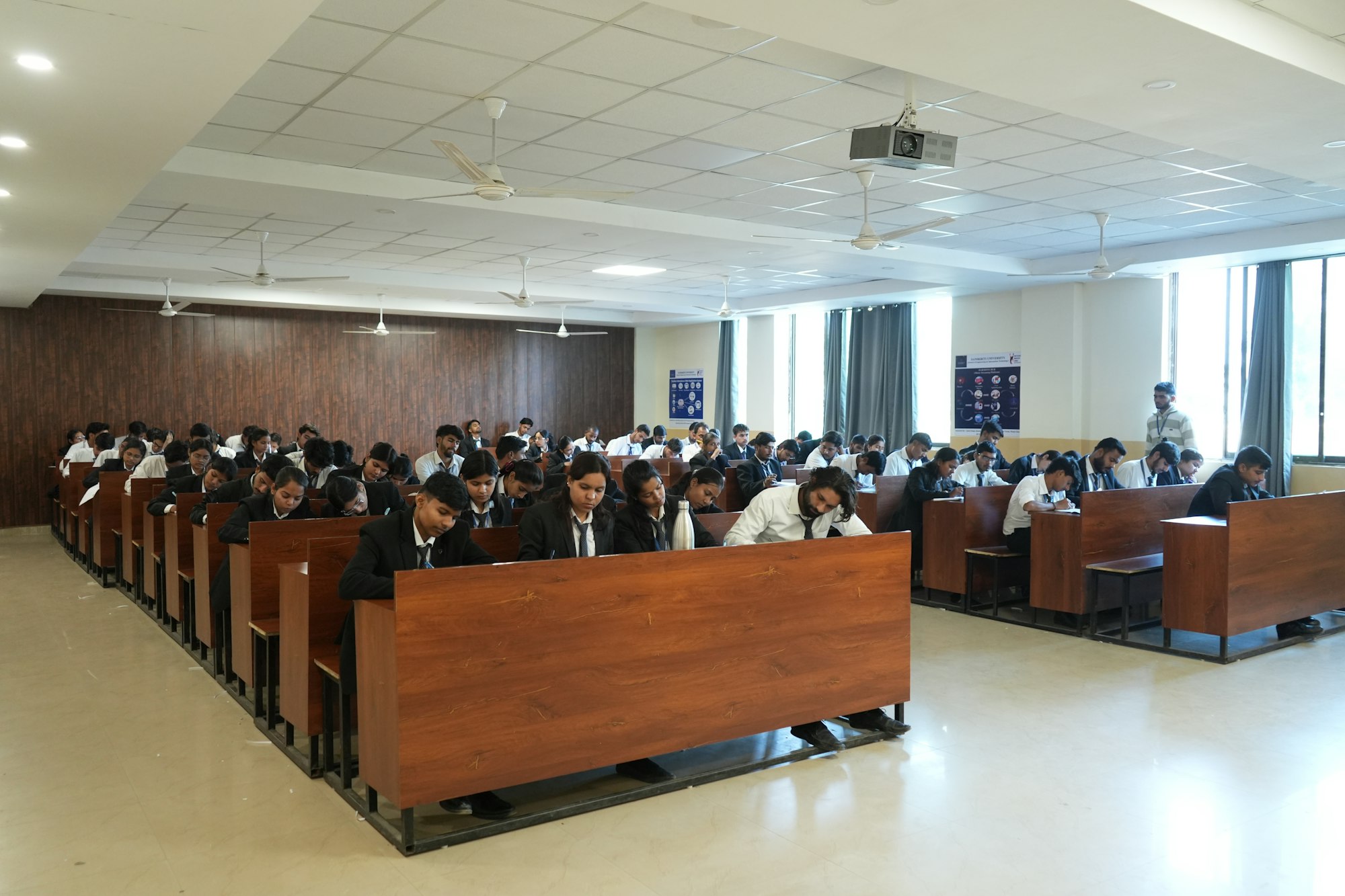 Bright, welcoming classroom interior