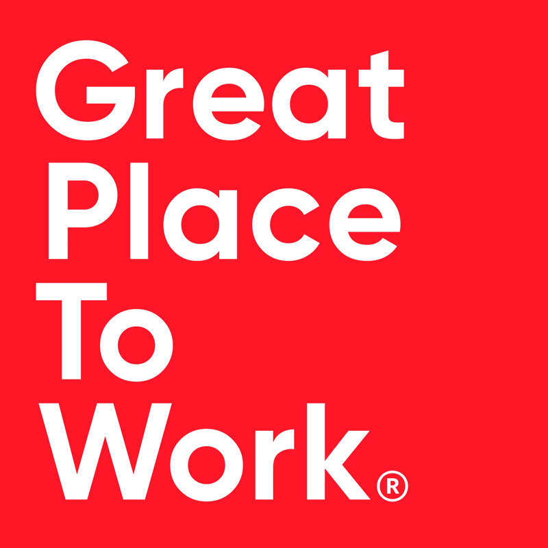 Great Place To Work certificaat van Blue Bricks