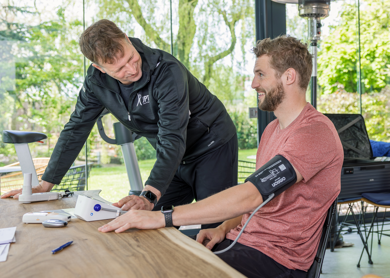 Collega's samen op het Tapt Festival