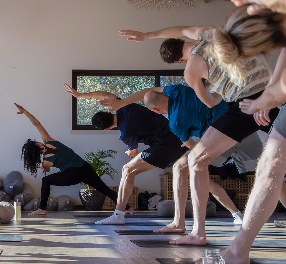 Yoga les op de campus