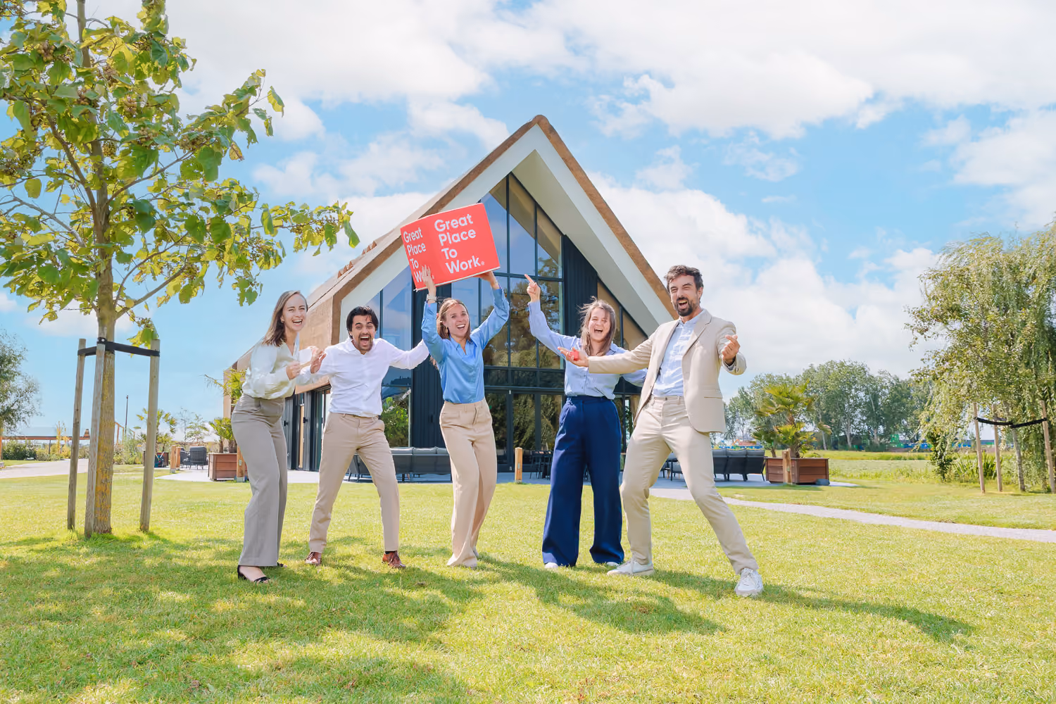 Sporten op de Blue Bricks campus