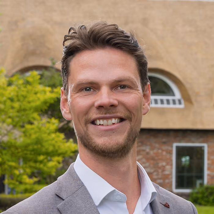 Portret van een collega