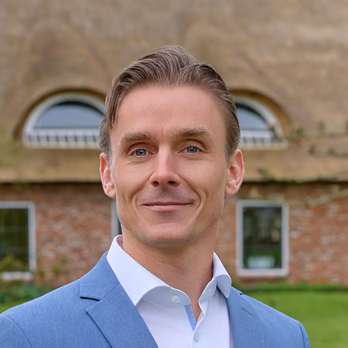 Portret van een collega