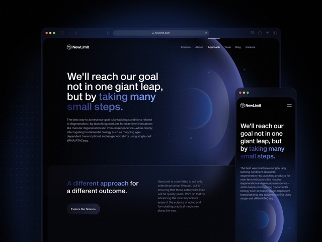 dark mode website