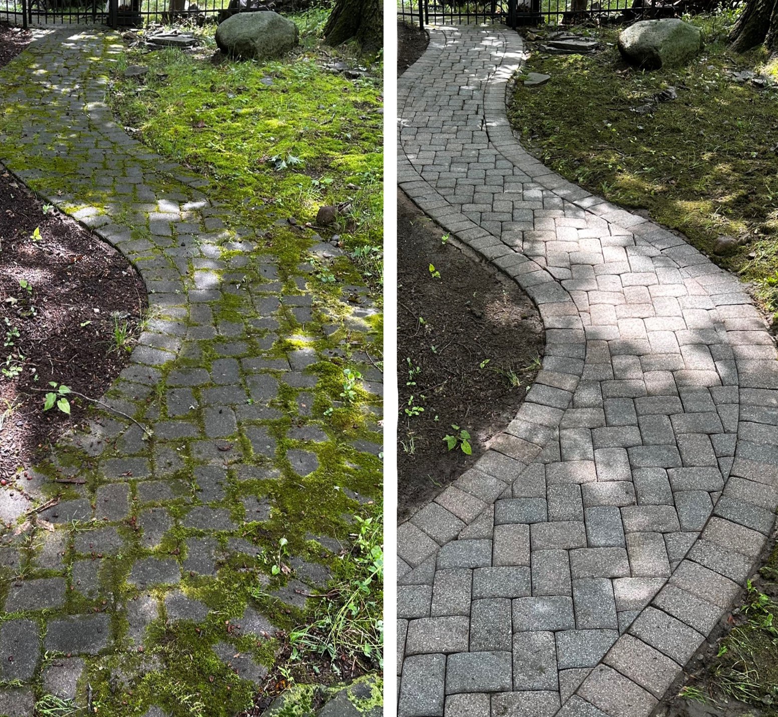 Restored deck and patio in New Jersey