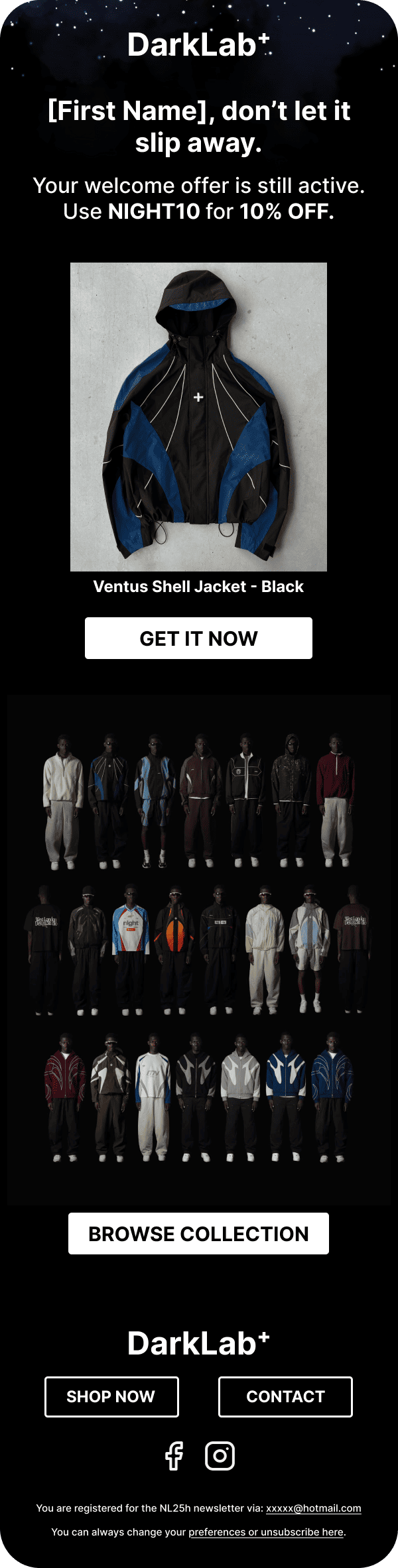 Email examples of work done by Viravo