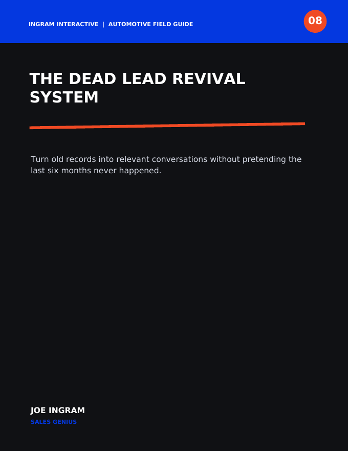Dead-Lead Revival System cover