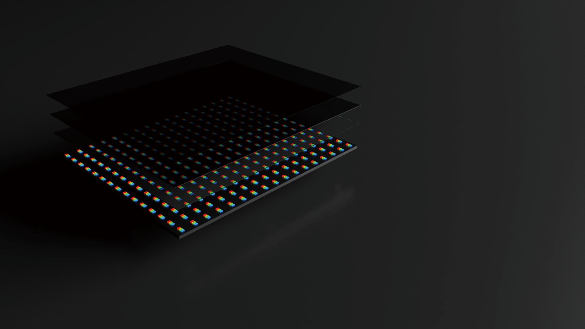 Seamless splicing surface close-up
