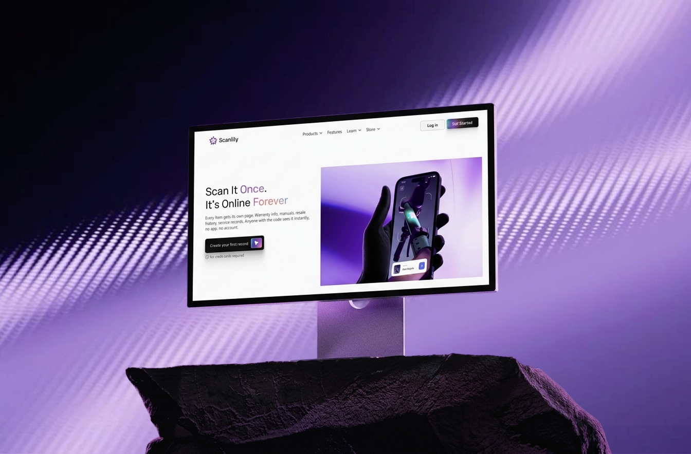 features section mockup