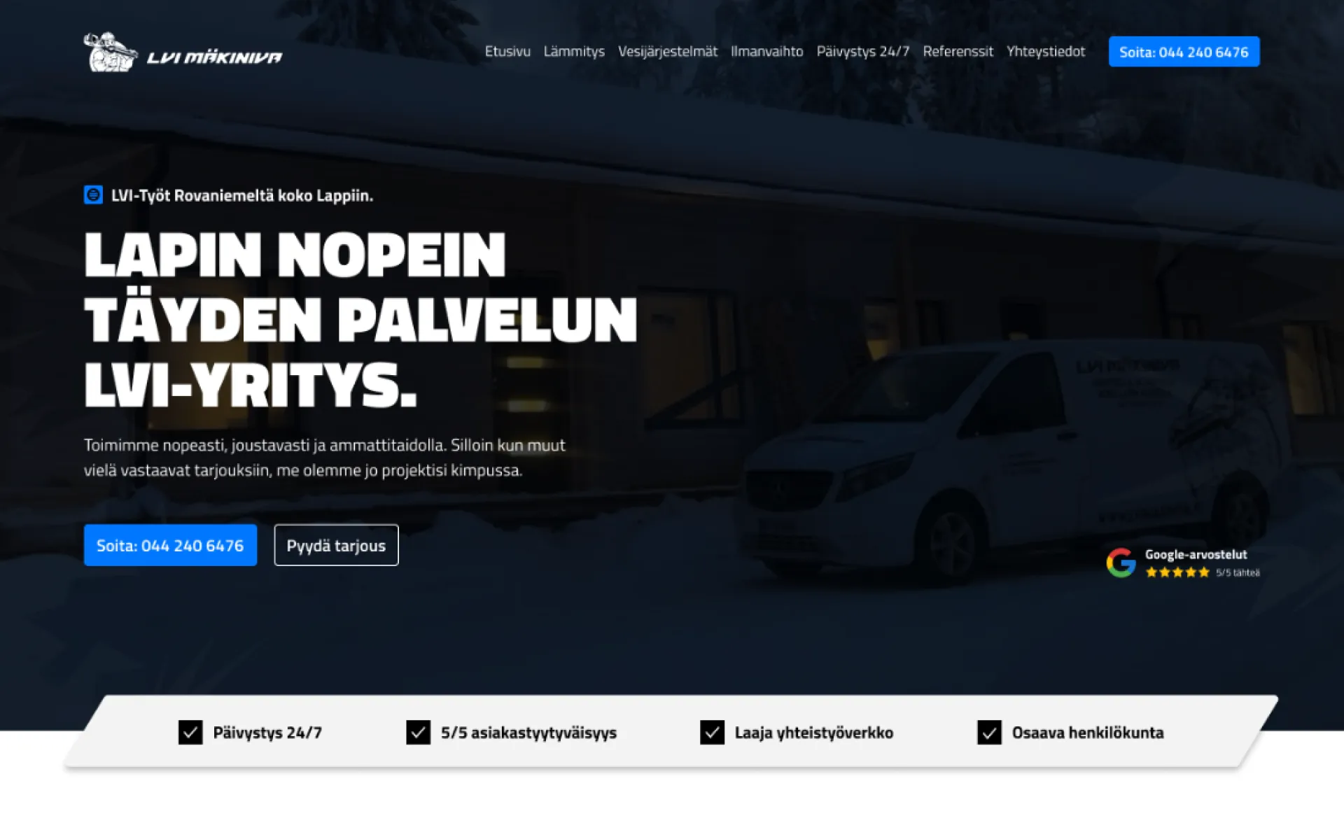 Verkkosivujen uudistuksen referenssikuva. Toteuttajana verkkosivustudio werkamo, joka on suomen parhaimpia verkkosivujen uudistajia.