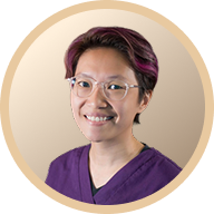 Portrait of Dr Lee Yee Lin, Veterinary Advisor to BOM BOM
