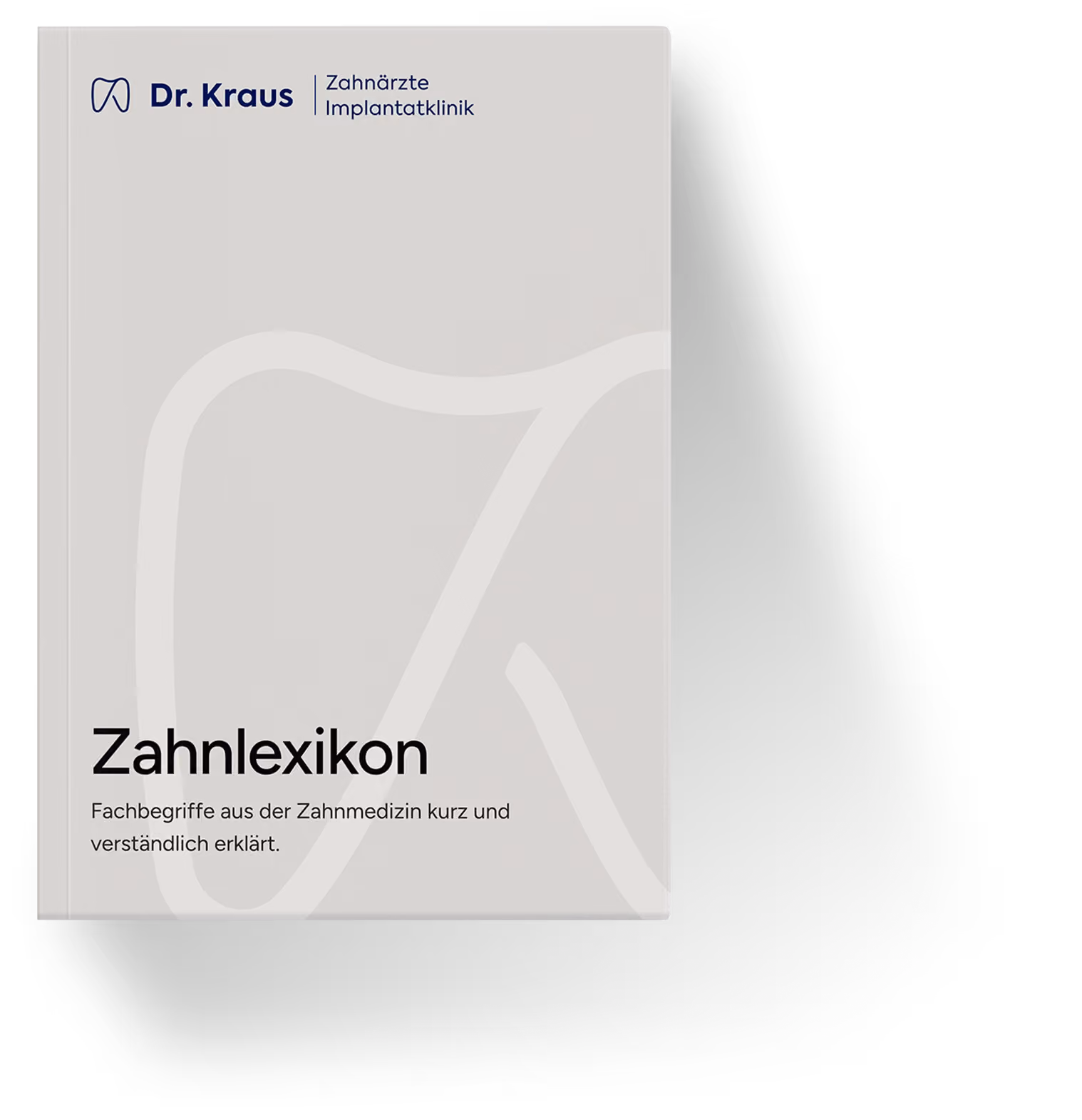 Buch, das den Namen Zahnlexikon trägt.