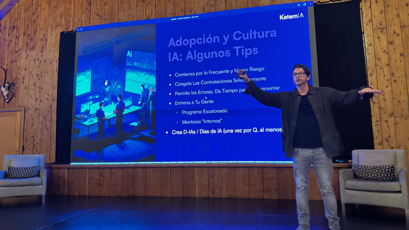 Juan Martitegui en el Learning Event