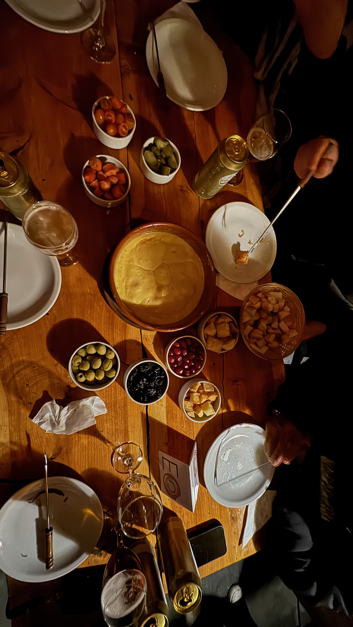 Fondue patagónico en Astros y Fogones