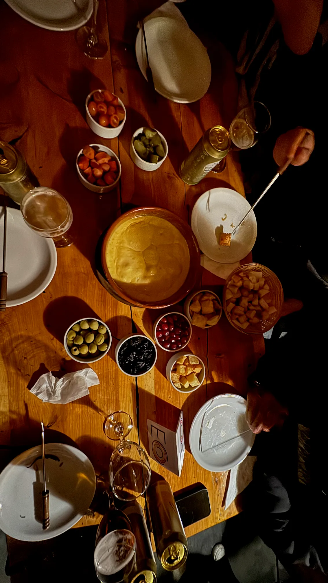 Patagonian fondue at Astros y Fogones