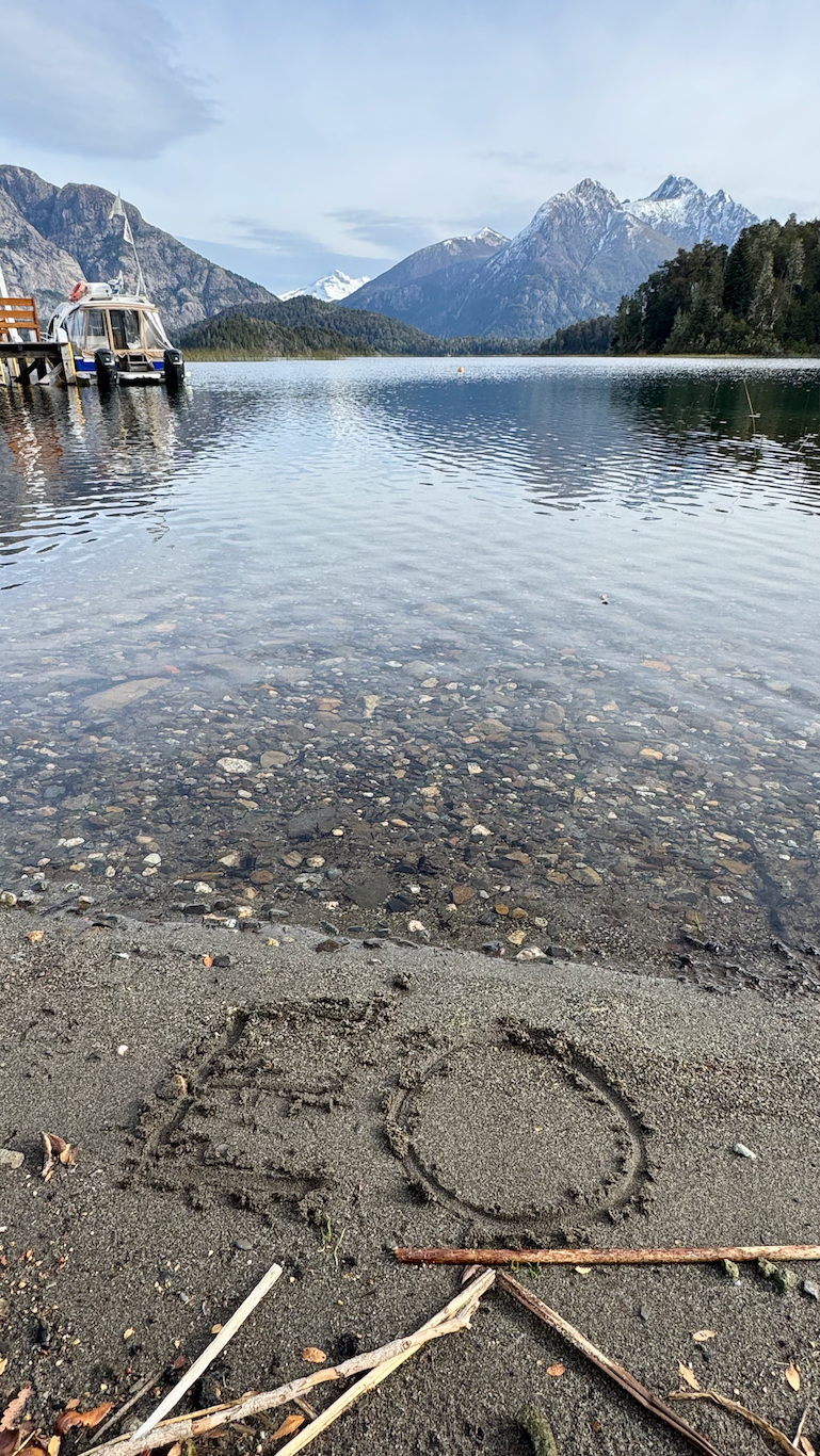 EO a la orilla del Nahuel Huapi