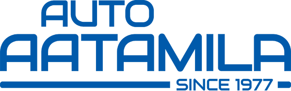 AutomaatiMila-brändin sininen logo, jossa on tyylitelty teksti.
