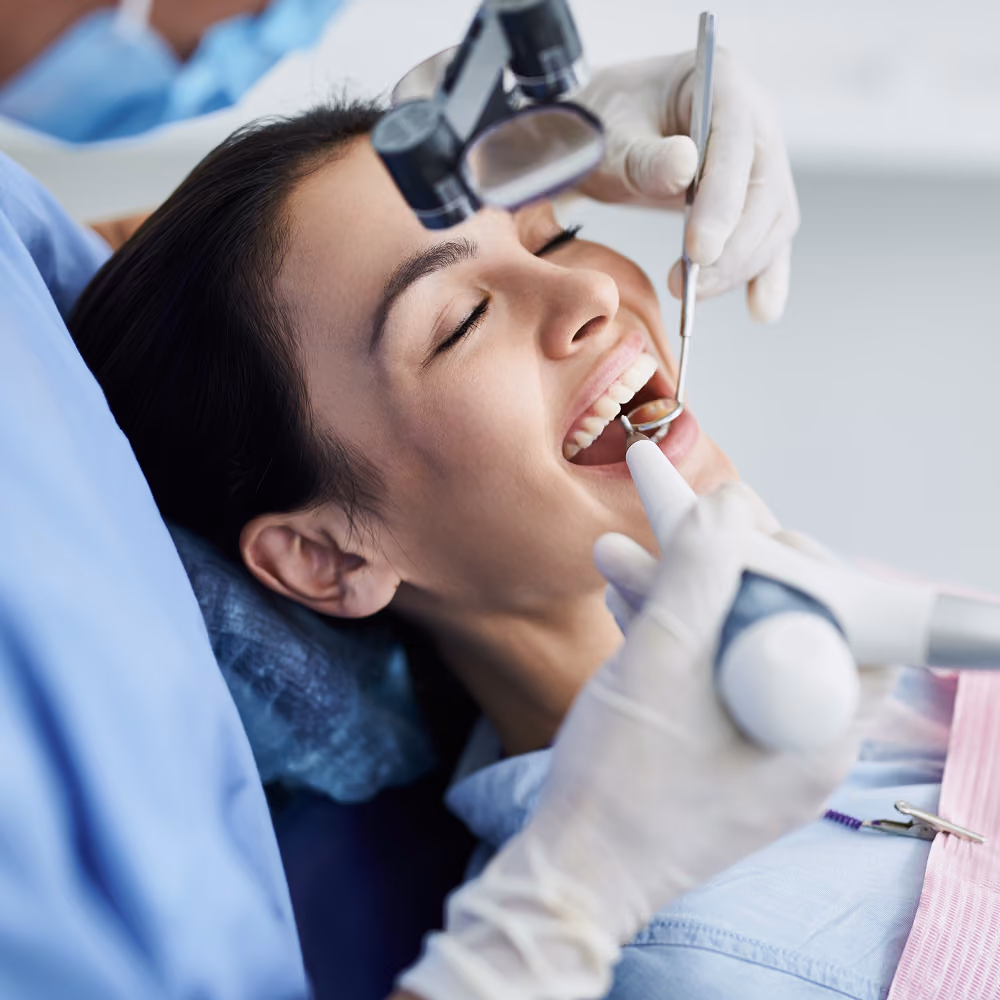 A full arch planned in three dimensions before surgery