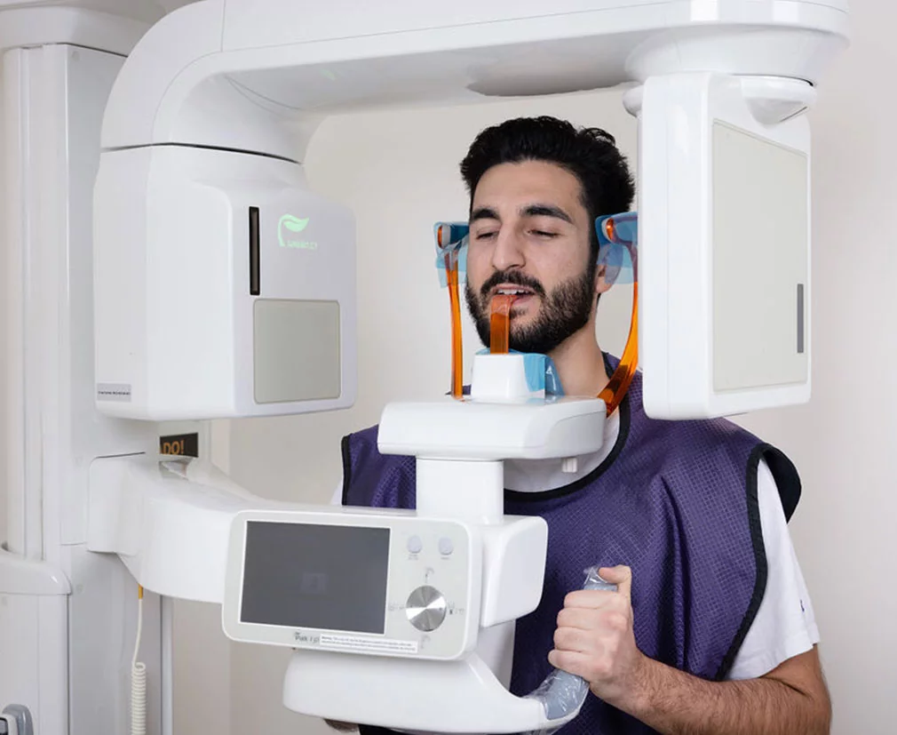 Cone-beam CT scanner used for 3D implant imaging at Restore Dental Implant Studio