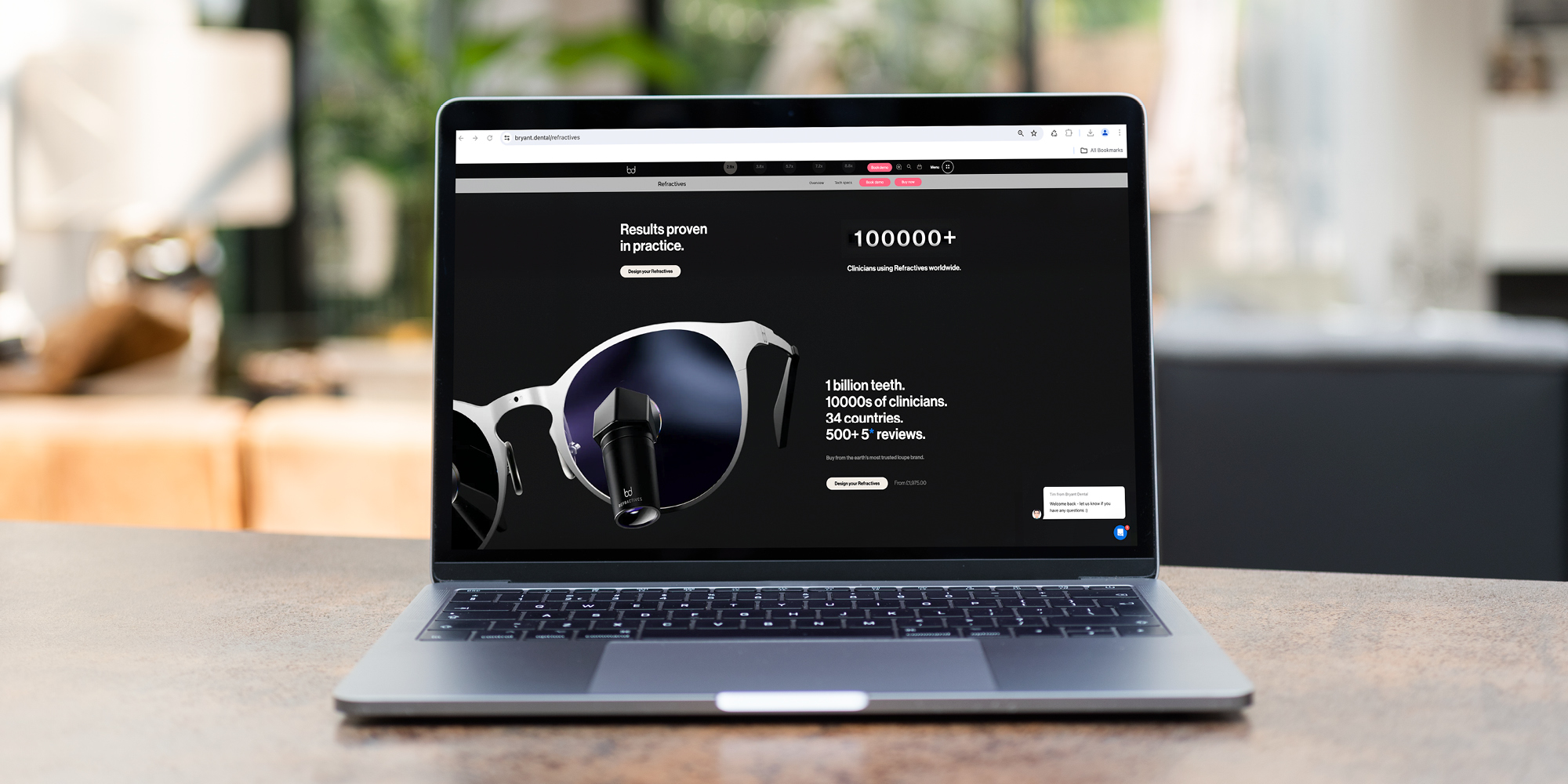 Bryant Dental Refractives – Website Design