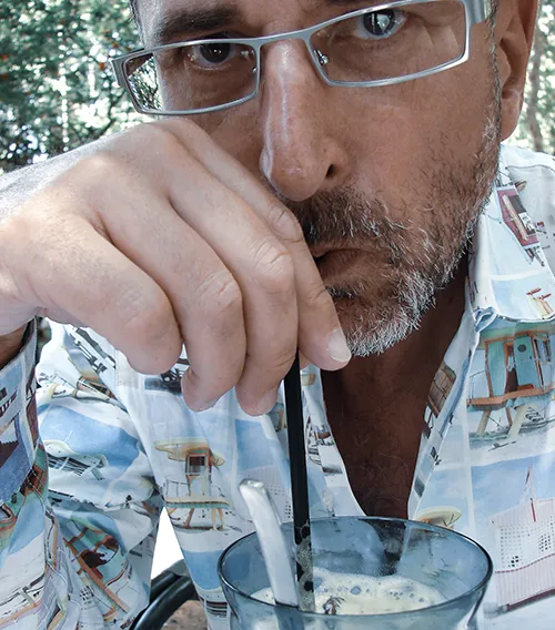 portrait Patrick Métais Rhyparographe
