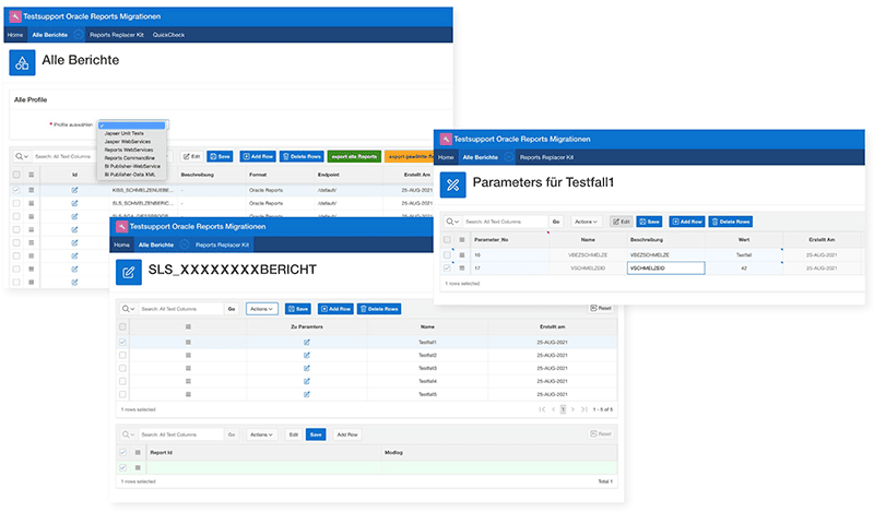 Oracle Reports migration to Jaspersoft successful