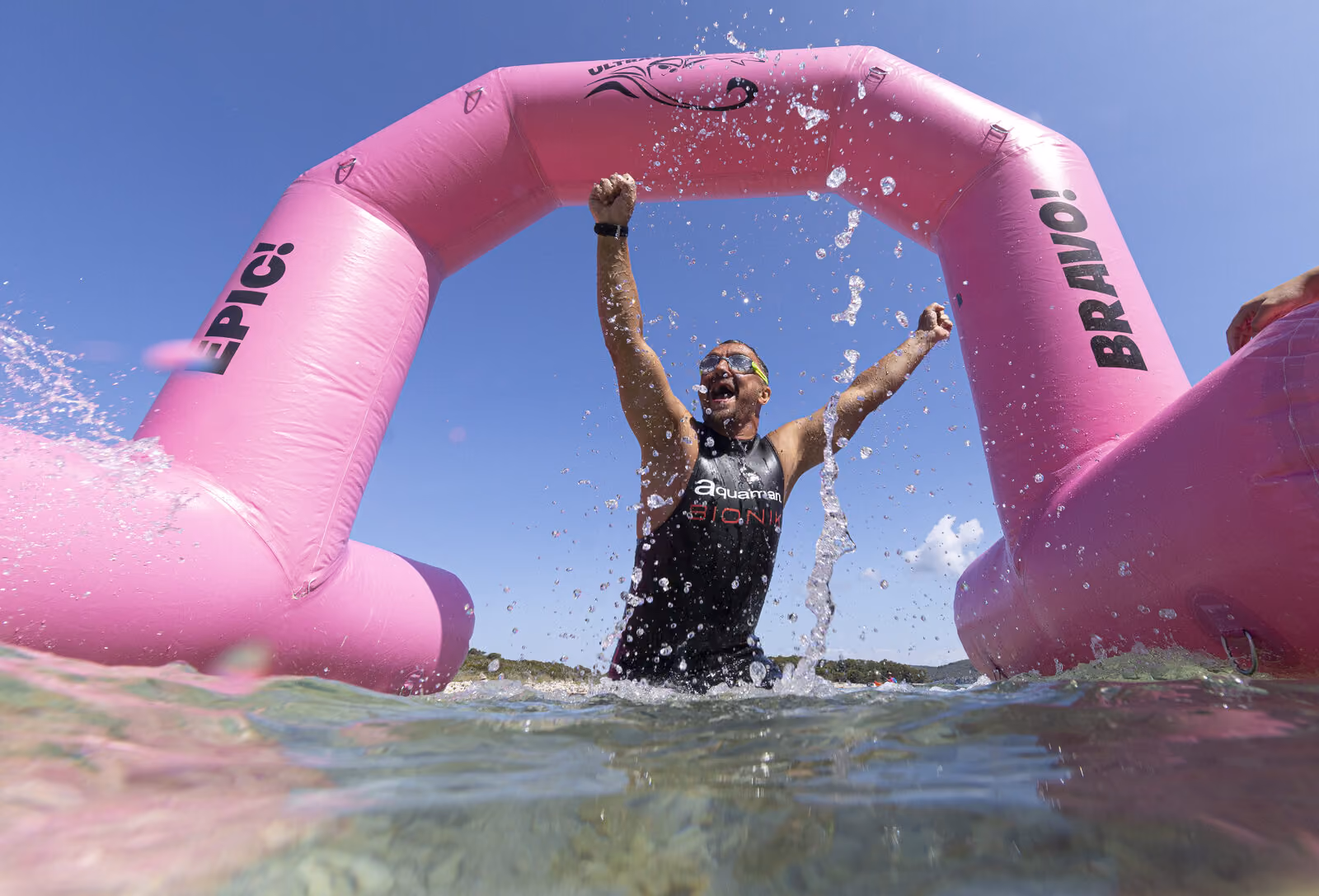 Open water swimming