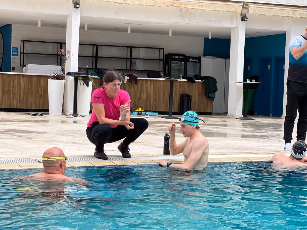 UltraSwim 33.3 #12 Croatia, preparation camp with Marieke