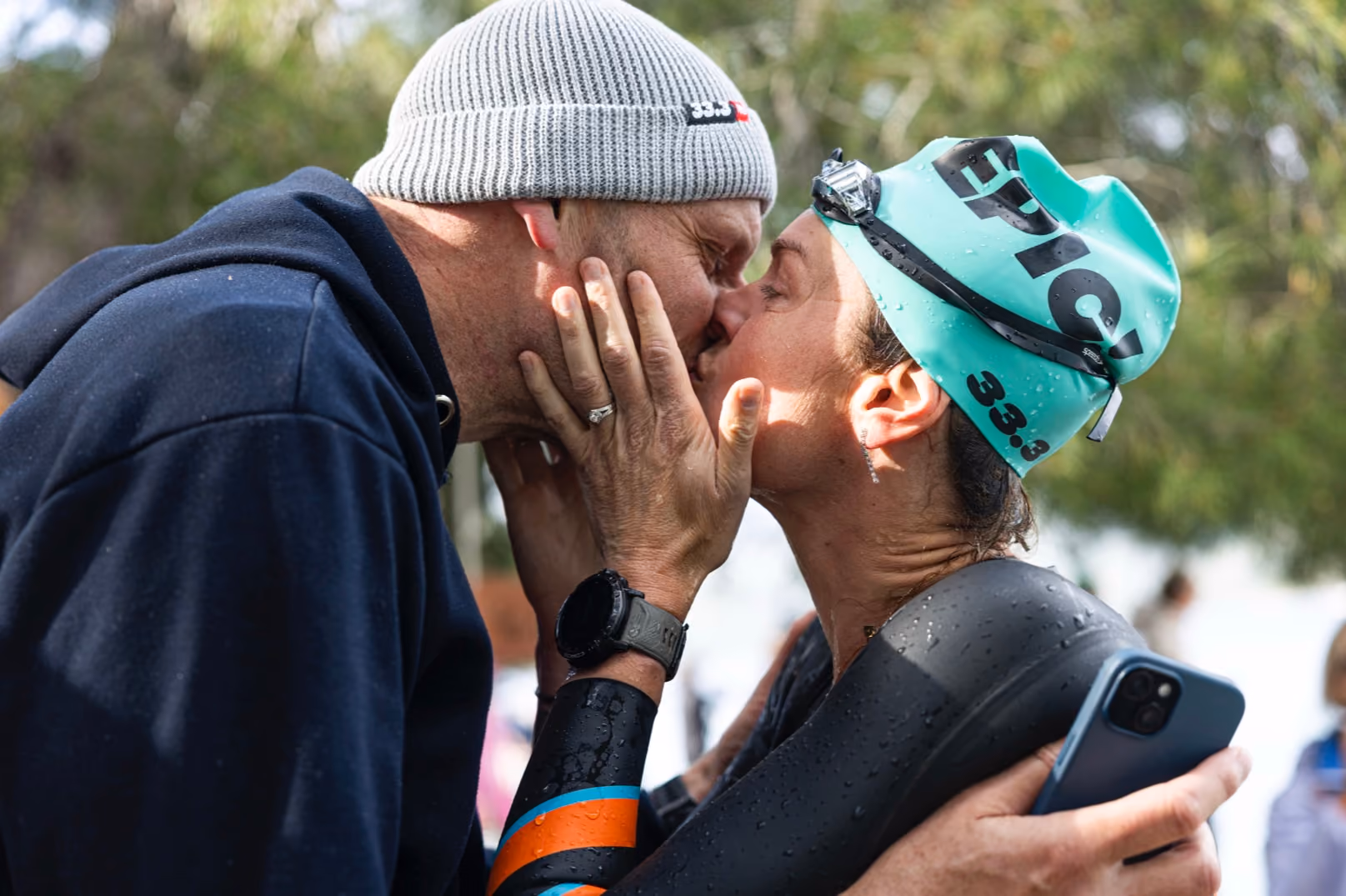 UltraSwim 33.3 #7 Croatia, a finish line kiss