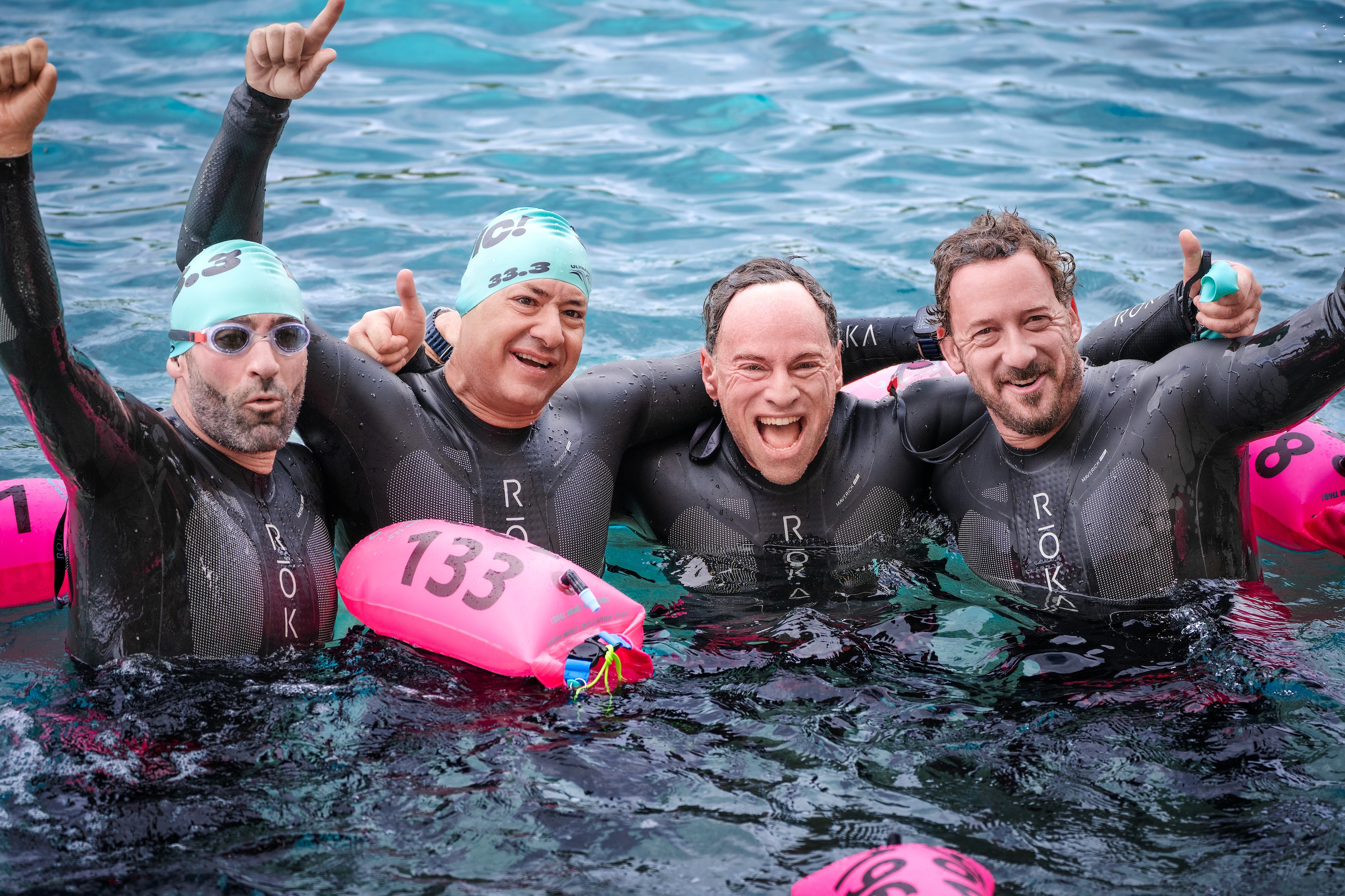 UltraSwim 33.3 #7 Croatia, swimmers from the Mexican community