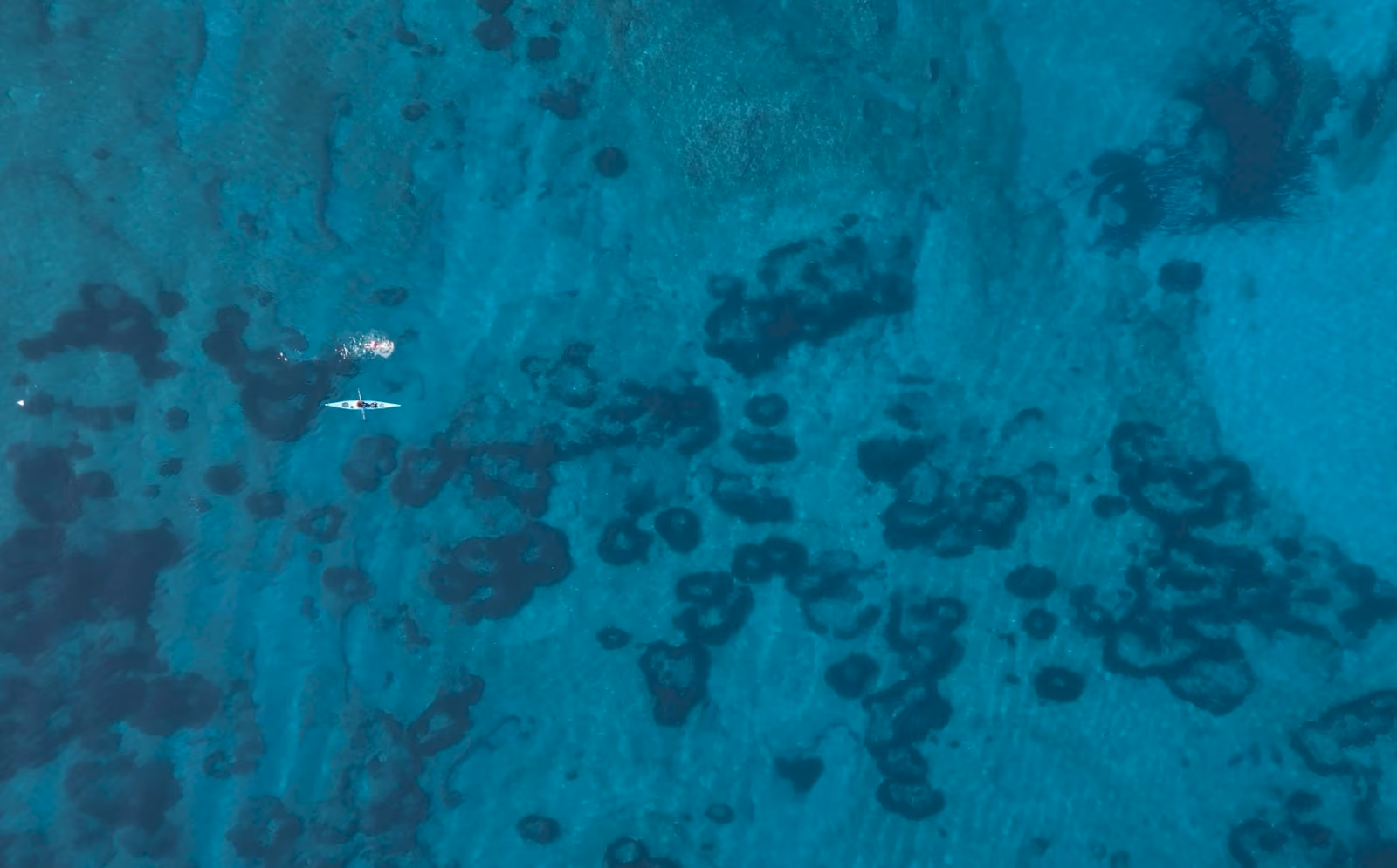 Open water off Milos, Greece
