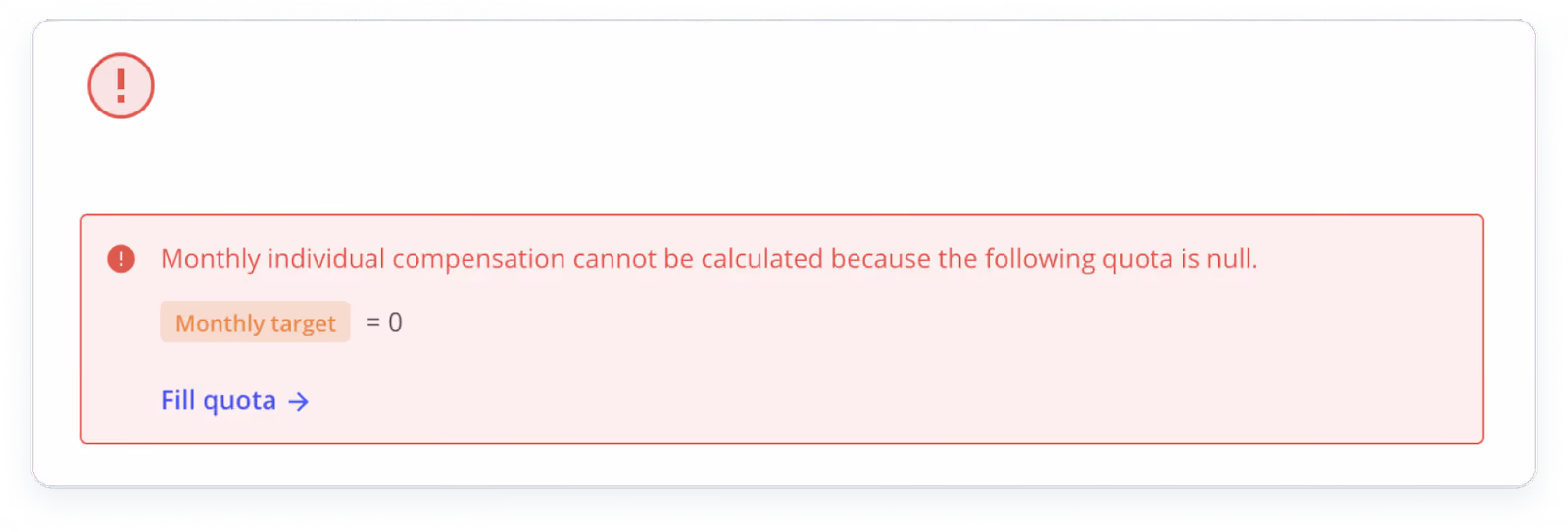 Qobra commission error