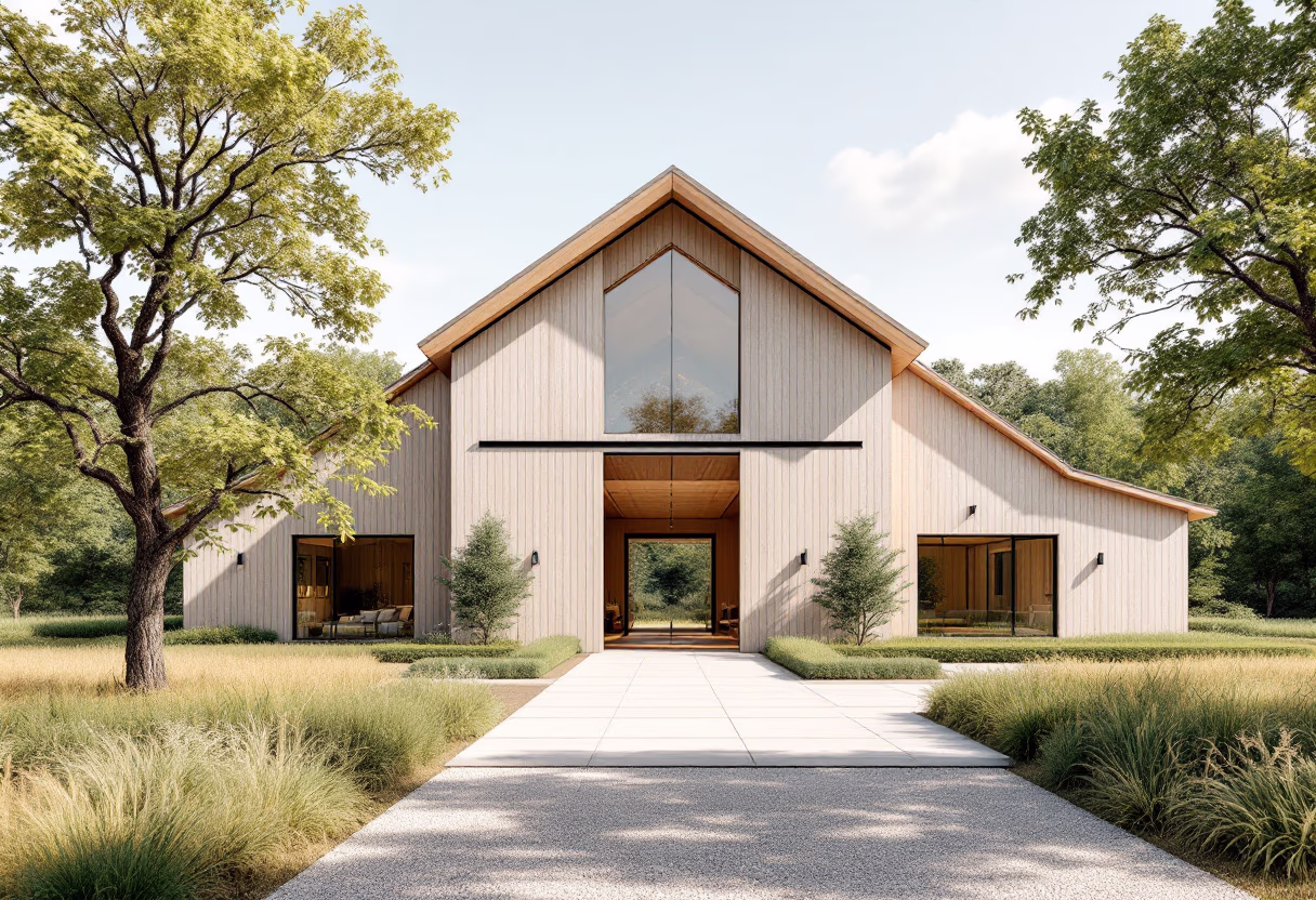 [background image] image of a modern farm structure (for a food and agtech)