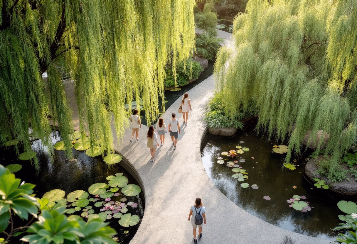 image of a guided tour group