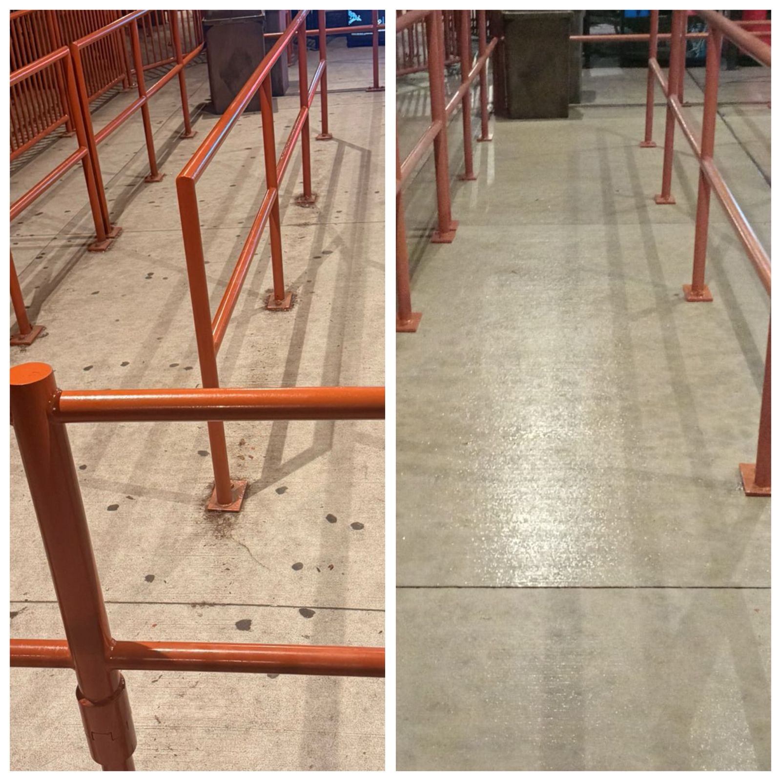 Gum removal results