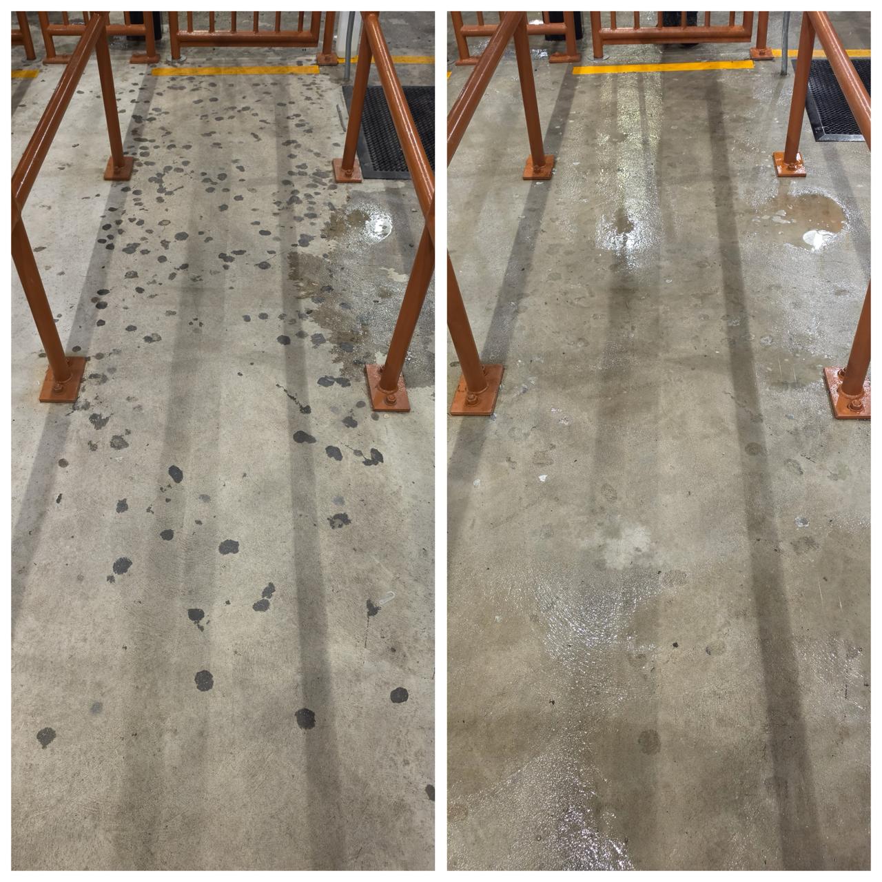 Gum removal results