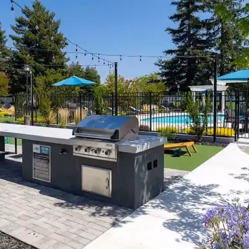 BBQ area