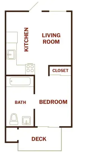 Studio floor plan layout